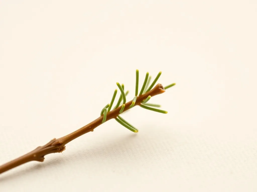 Close-up of the soft, small needles of eastern hemlock