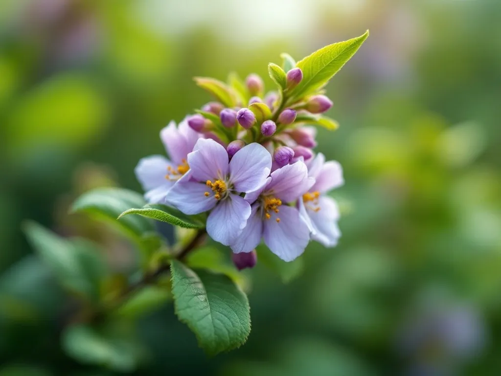 Close-up of the yellow, fragrant flowers of Oregon grape in early spring